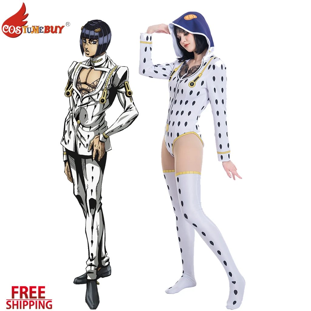 Jojo's Bizarre Adventure Bruno Buccellati Anime Cosplay Costume,Women