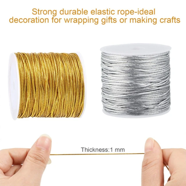 5M Strong Elastic Rope Cord Stretch String DIY Jewelry Art Craft Clothing  Sewing