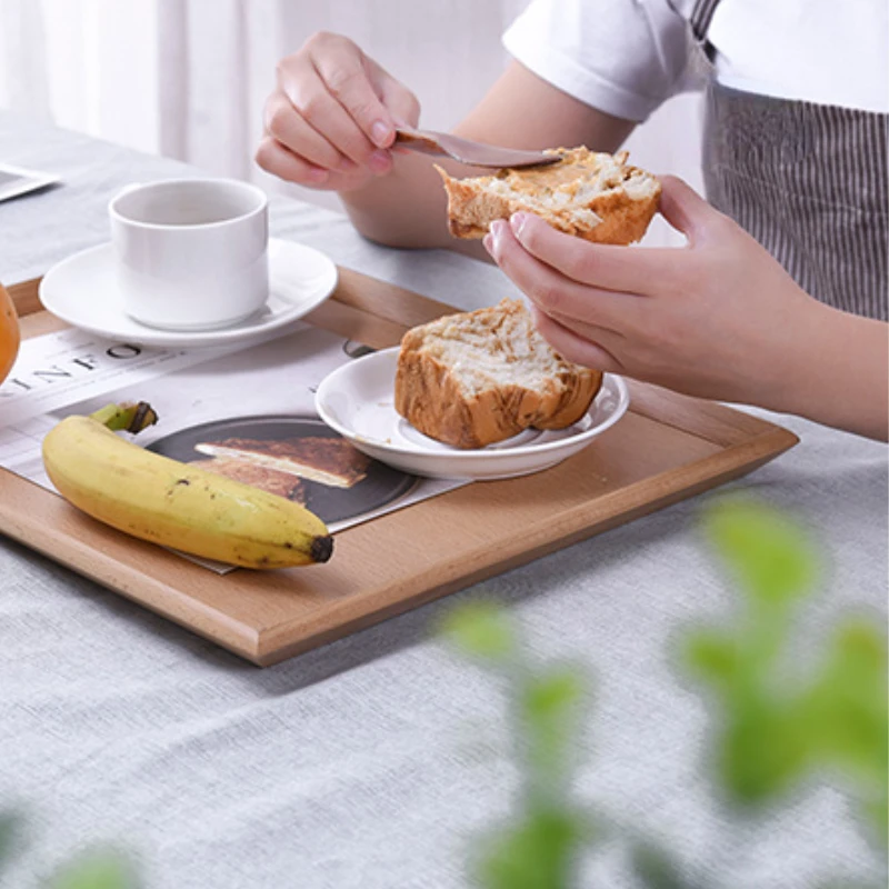 Butter Knife Japanese-style Solid Wood Jam Knife Butter Knife Natural Bread Cake Smooth Wooden Tableware Kitchen accessories