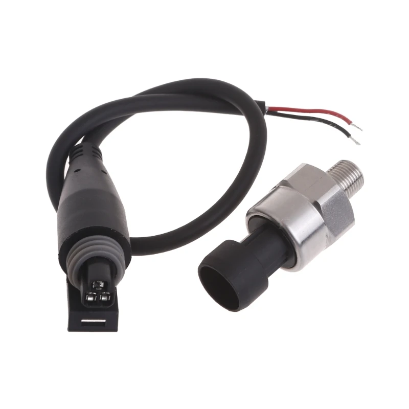 

NPT1/8" Pressure Transducer Transmitter Sender Compatible for Water Gas Oil Environmental Monitoring Accessories Dropship