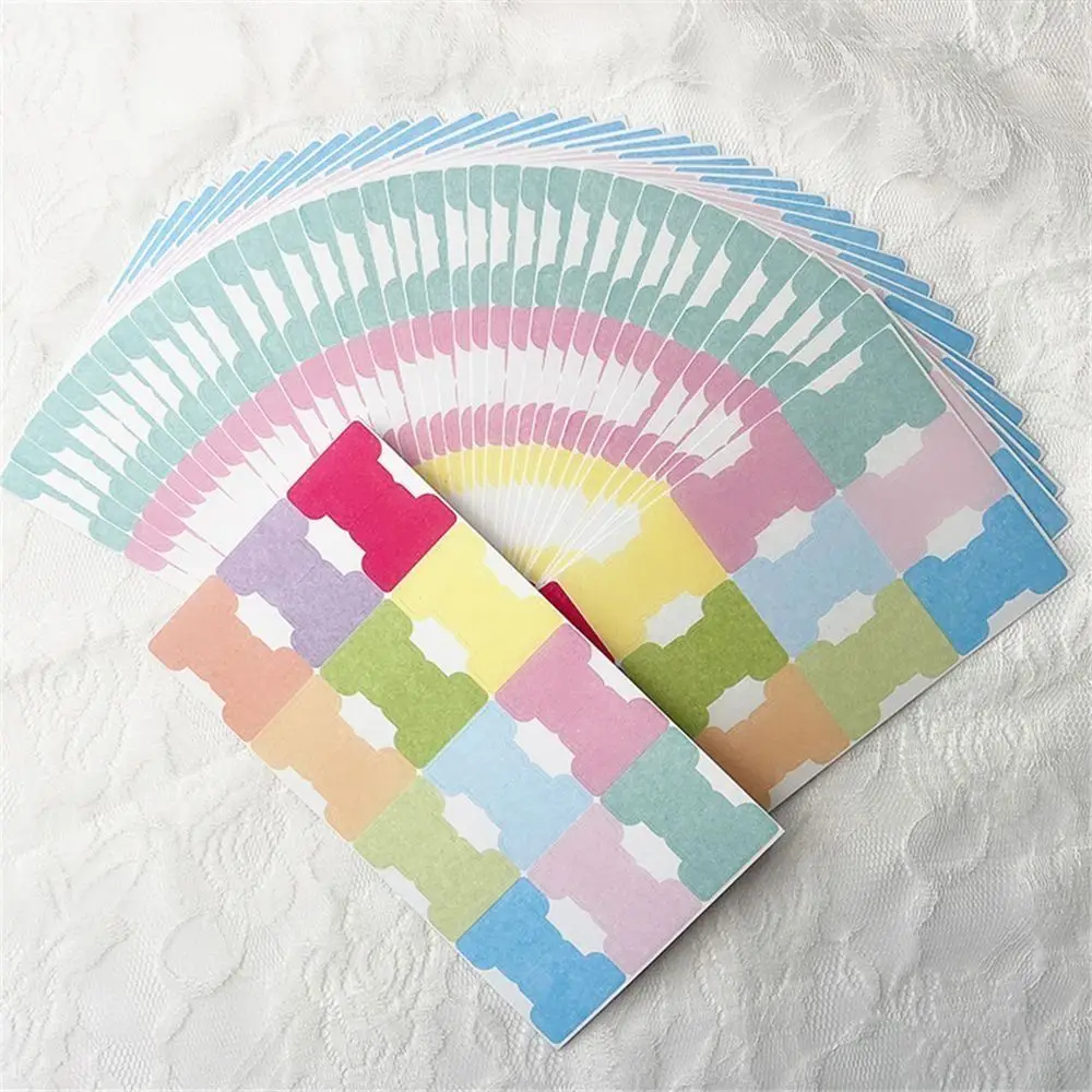 60/120 Pezzi Etichette Adesive per Archivio, Segnapagina Personalizzati Multicolore, Adesivi per Planner, Etichette Autoadesive per Ufficio - immagine 4