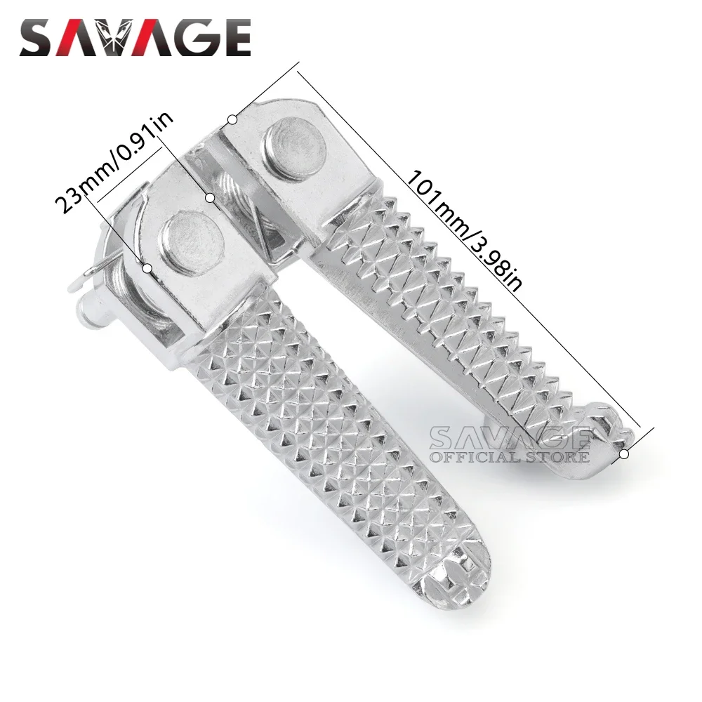 Front Footrest Foot Peg Pedal For YAMAHA YZF R25 R3 MT25 MT03 2014-2025 Motorcycle Left Right Bracket YZFR25 YZFR3 motorcycle accessories motorcycle foot pedals motorcycle footrests