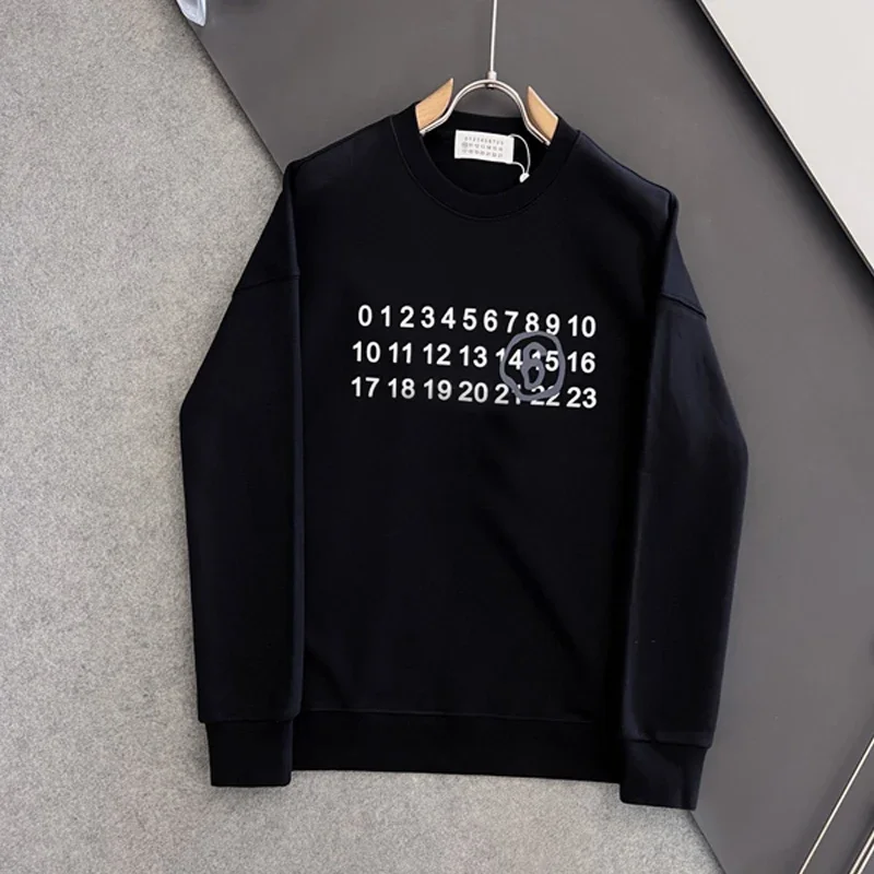 

Luxury Brand Men's Sweatshirts High Quality Cotton Pullover Tees 23 New Arrival Digital Print Design Round Neck Long Sleeve Tops