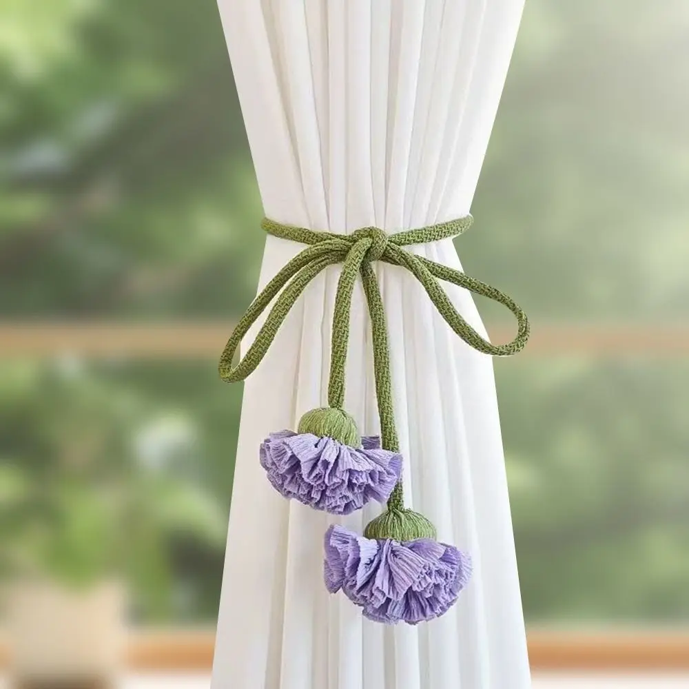 Flower Curtain Tieback 3