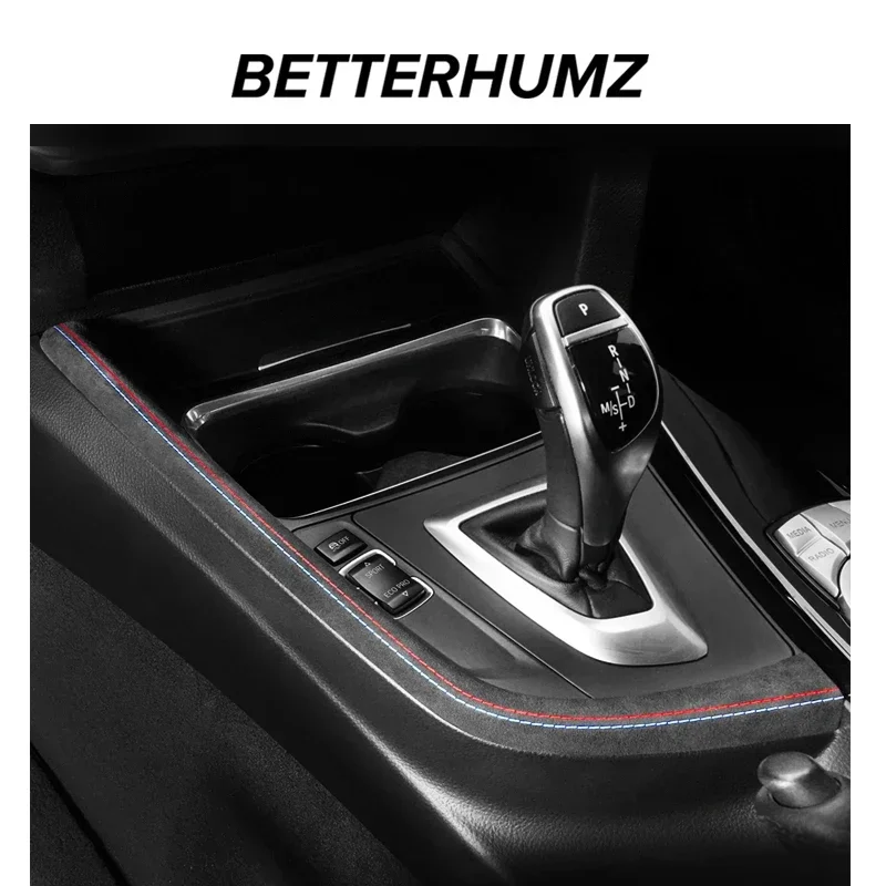 Car Gear Shift Panel Side Trim Strip For BMW F30-F34 Series