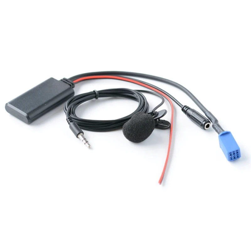 

Car Bluetooth 5.0 Aux Cable Microphone Handsfree Mobile Phone Free Calling Adapter For Toyota Crown Lexus GRS182