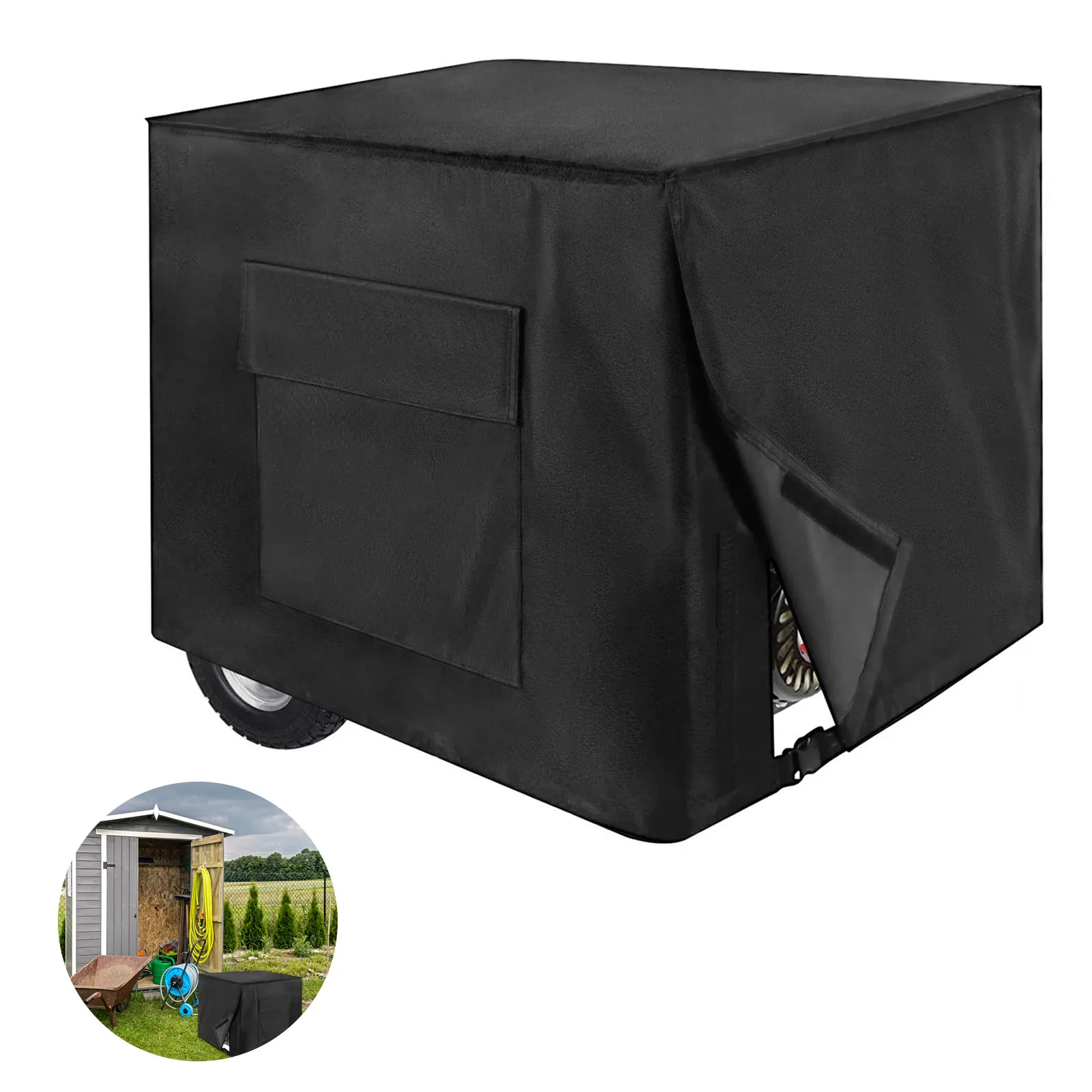 Outdoor Generator Covers Waterproof Heavy Duty 600d Polyester Cover 3