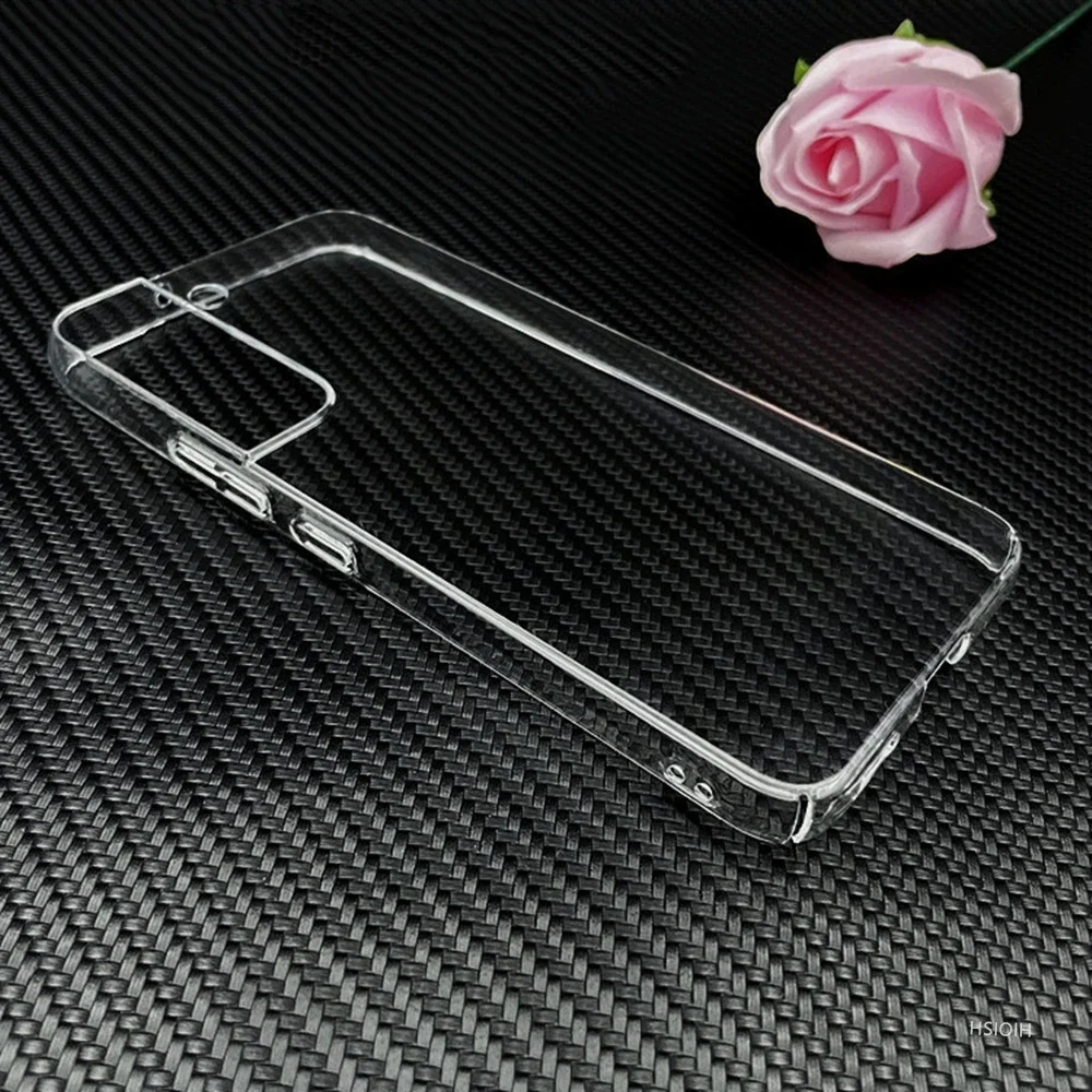 Shockproof Clear Full Cover Hard Plastic Phone Case