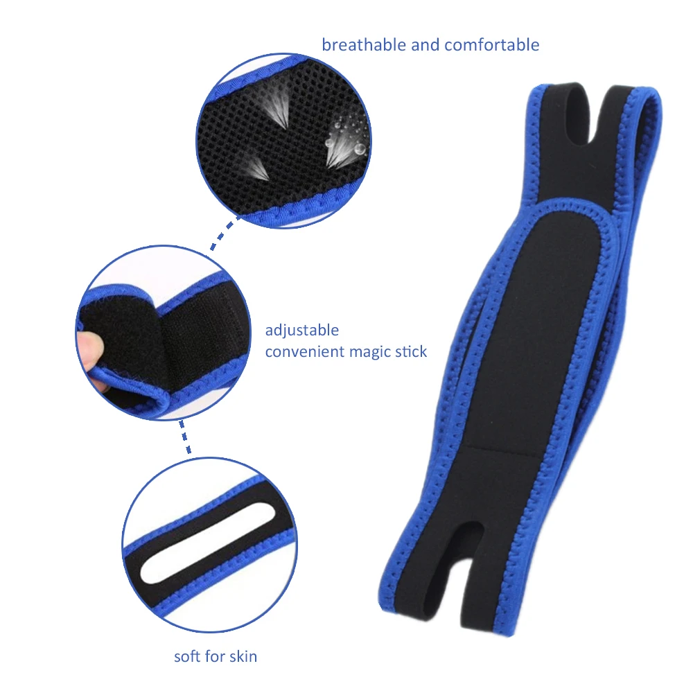 1pcs/Lot Anti-Snoring Chin Strap Helps Close Mouth Reduce Snoring Breath Through Nose Better Sleep No Snore Stop Snore Tool 4