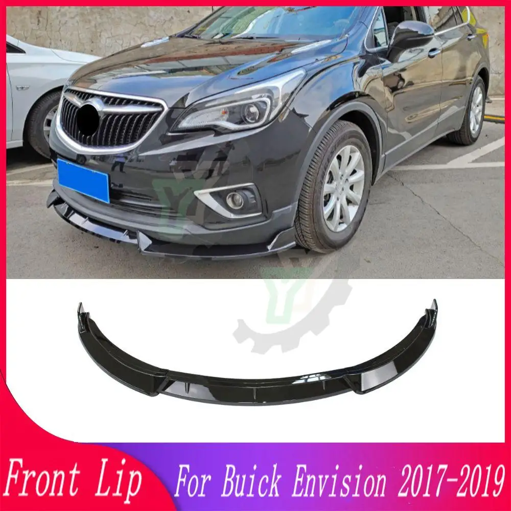 

Car Accessories Front Bumper Lip Spoiler Splitter Diffuser Detachable Body Kit Cover Guard For Buick Envision 2017 2018 2019
