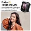 ​Ulanzi F35 Pocket 3 Wide-Angle Lens / Telephoto Lens for DJI Osmo Pocket 3 Lens for DJI Pocket 3 3