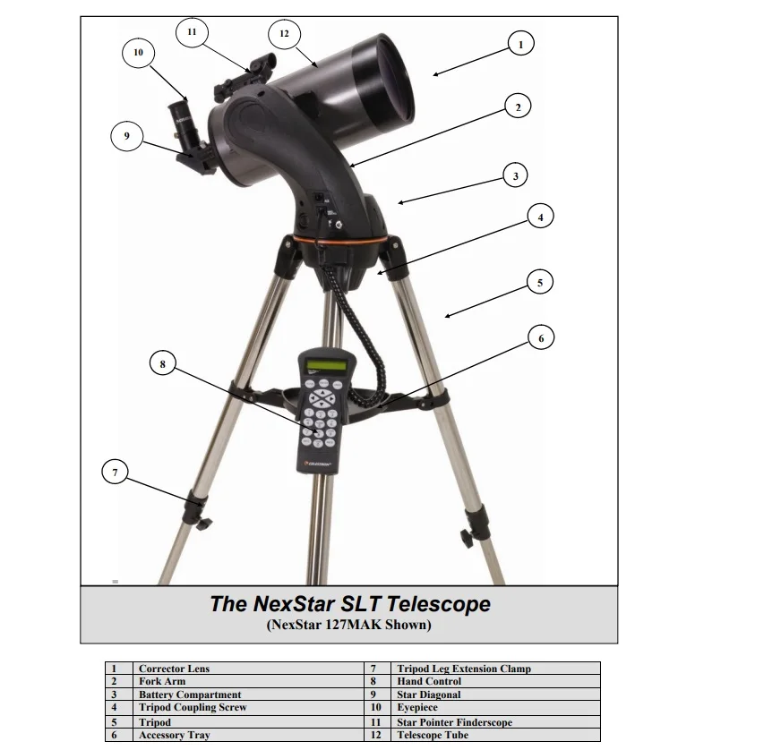 Celestron NexStar 127SLT 127mm-Mak Portable Computerised Maksutov