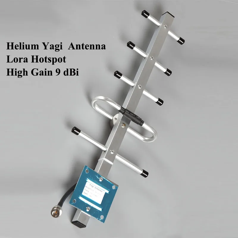 Lorawan 868mhz yagi antenna 9dBi  long range transmission eu868 lora hotspot bobcat helium miner Outdoor antenna