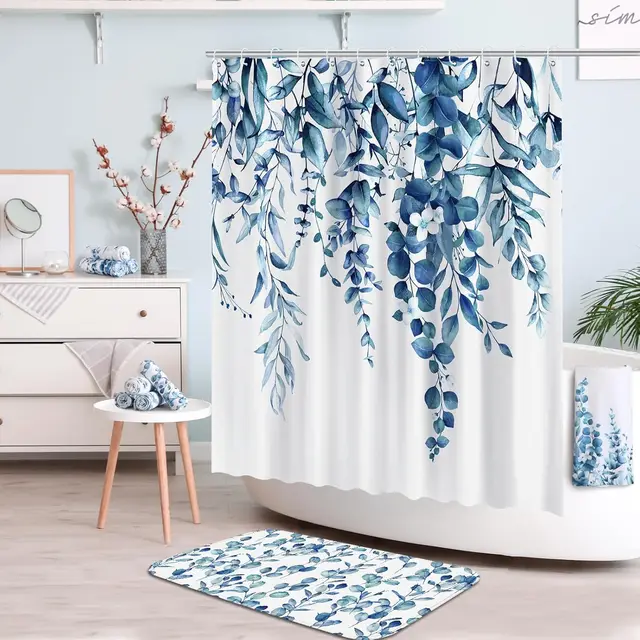 Leaves Bathroom Shower Set 5
