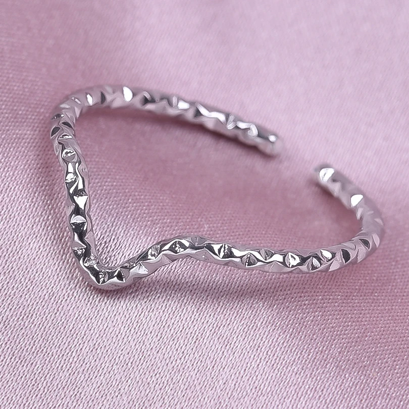 1/5 Pcs Heart/Plant Leaf/Butterfly/Hasama Ring Starfish Shell Open Adjustable Stainless Steel Rings For Women Men Jewelry Anillo stainless steel ring finger ring opening ring adjustable rings