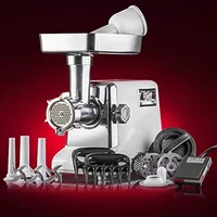 STX International Turboforce 3000 Series 6-In-1 Powerful Size #12 Electric Meat Grinder with Foot Pedal 2