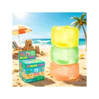 Needoh Nice Cube, outil sensoriel anti-stress pour l'anxiété et la concentration, cube sensoriel de bureau pour adultes et anti-anxiété pour enfants 4