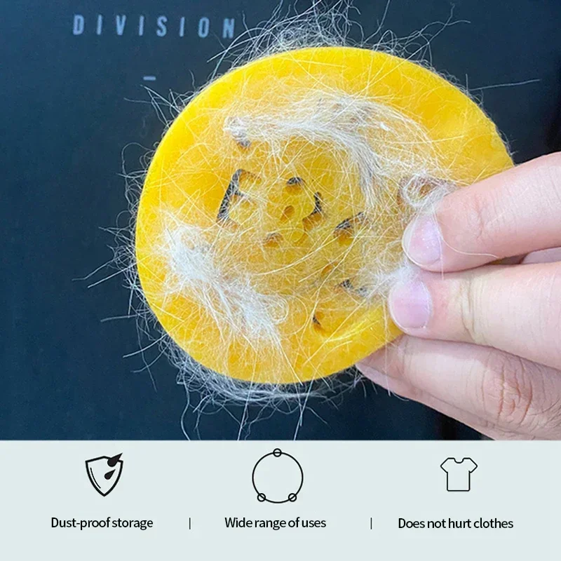 Laundry Ball Pet Hair Remover Laundry Hair Catcher Home Washing Machine Clothing Hair Remover Laundry Discs Lucky Cat Pet Hair Catcher Stickers Laundri Ball Reusable Wash Balls