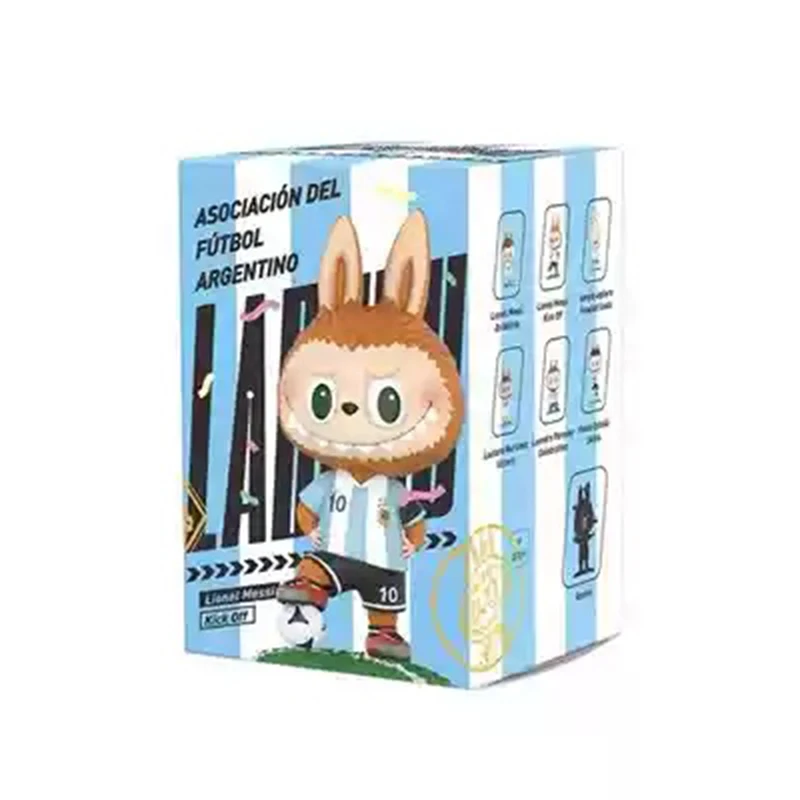 thumbnail image 1 of POP MART LABUBU ASOCIACION DEL FUTBOL ARGENTINO Series Blind Box Guess Bag Original Toys Doll Cute Action Anime Figure Ornaments, 1 of 5