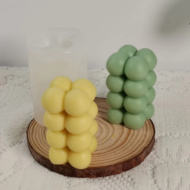 Silicone Bubble Candle Mould  Candle Mold Silicone Bubbles - 3d New Candle  Silicone - Aliexpress