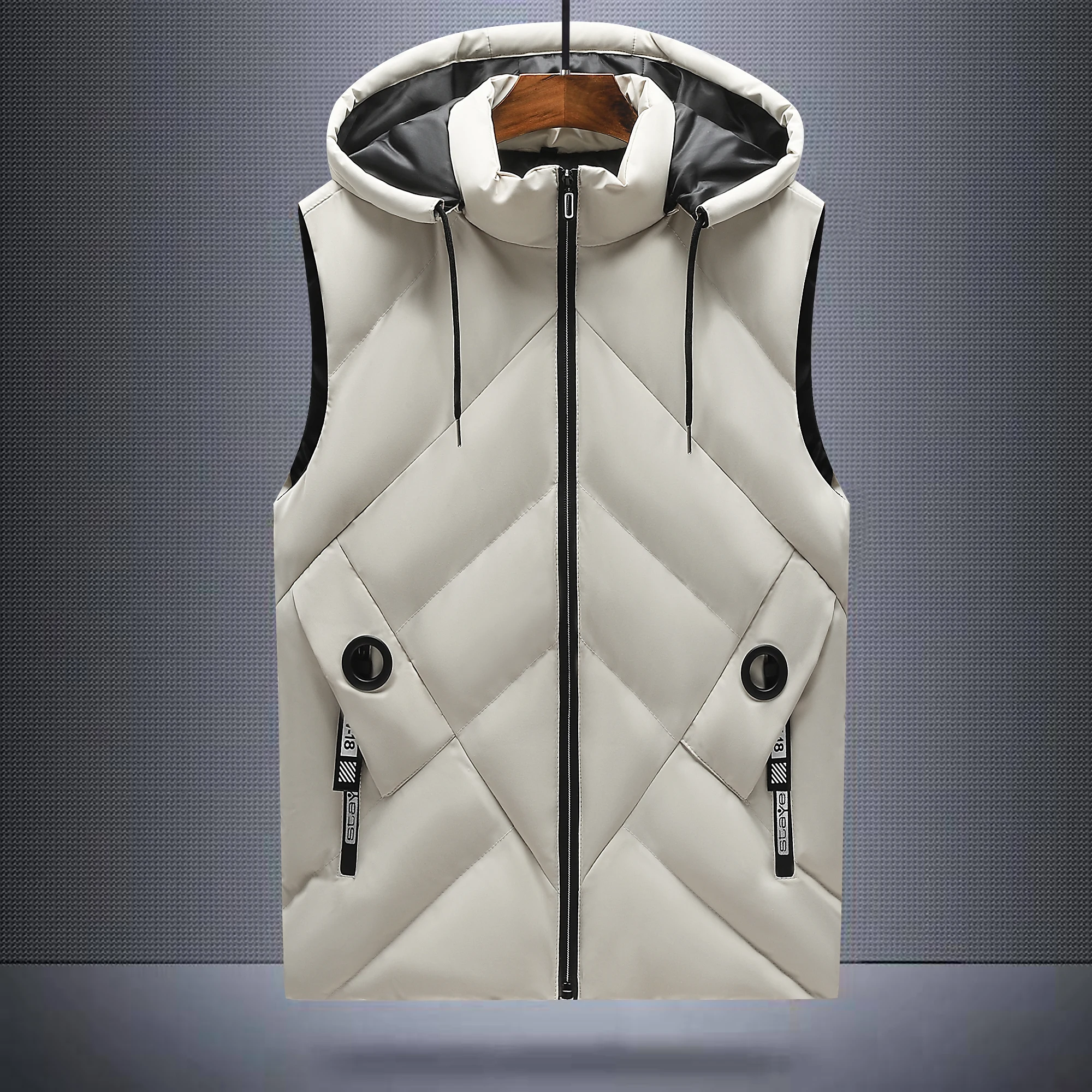 Down Jacket Mens Jacket Men Down Vests Men's Spring Autumn Winter Down Cotton Vest