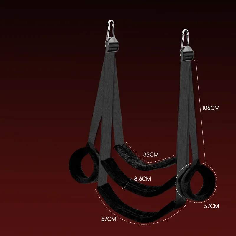 Multifunctional Adjustable Yoga Band Adult Sex Swing Sexual Posture Assist Metal Tripod Stent Furniture Erotic Toys for Couples