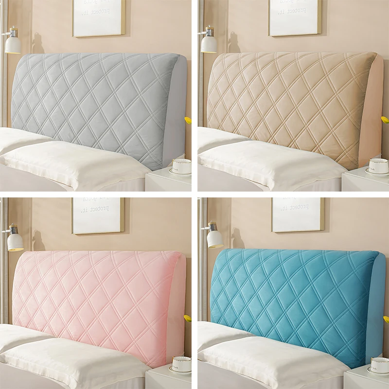 High Quality Bed Head Cover Velvet Thick Bedhead Covers Bed Head