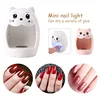 Mini Led Quick Drying Nail Oil Glue Baking Light USB Phototherapy Machine Cartoon Shaped Single Finger Nail Enhancement Light 1