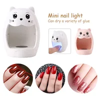 Mini Led Quick Drying Nail Oil Glue Baking Light USB Phototherapy Machine Cartoon Shaped Single Finger Nail Enhancement Light 1