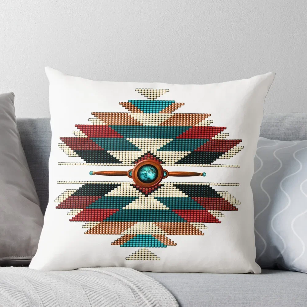 

Southwest Native American Sunburst Throw Pillow pillow cover luxury christmas decorations for home 2024