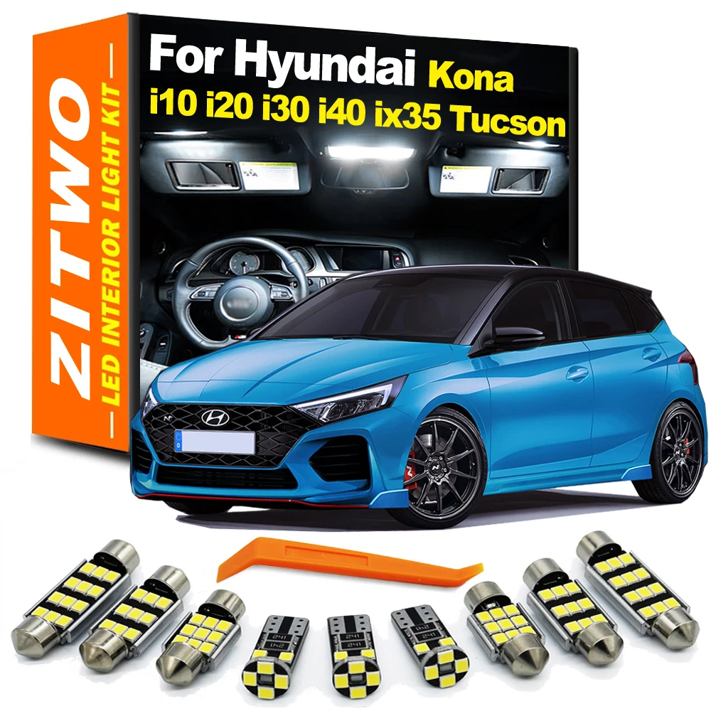 

Лампочка для внутреннего освещения стеллажа для Hyundai i20N i30N i10 i20 i30 i40 ix35 ix55 Kona Tucson IONIQ
