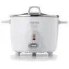 AROMA® 14-Cup Cooked / 3Qt. Select Stainless® Rice & Grain Cooker White New ARC-757-1SG 1