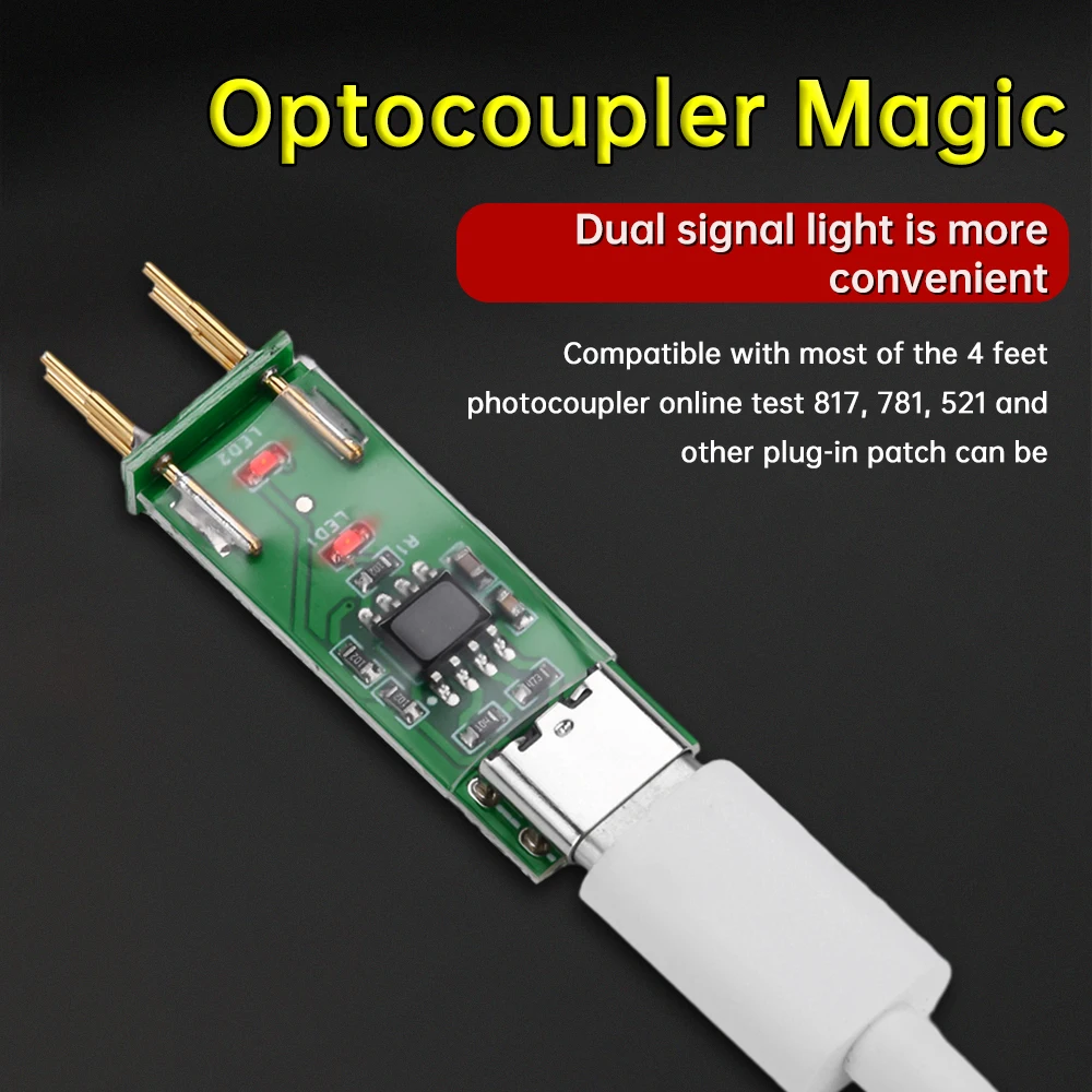 Optocoupler Tester Optocoupler Test Detection Tool Online Test Module Electronic Repair Testing Board