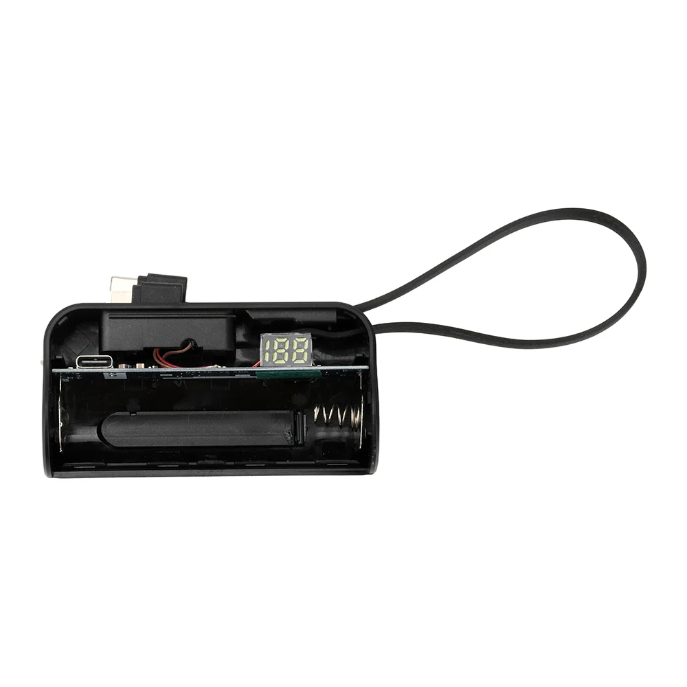 Power Bank 2-in-1 Grande Capacità con Display LED Digitale, Caricabatterie Portatile Rapido, Batteria Esterna (Batteria Non Inclusa) - immagine 3