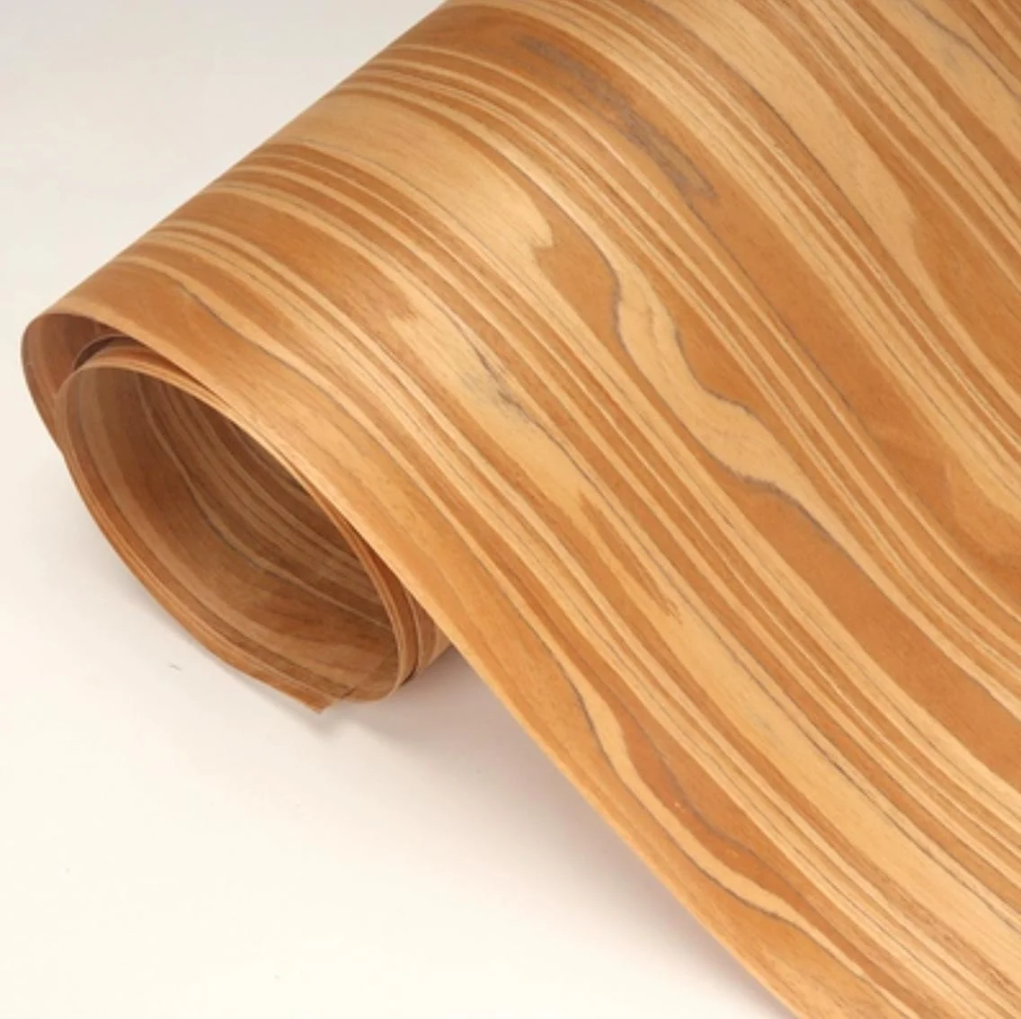 

L:2.5meters Width:580mm T:0.25mm Technology wood Olive Handmade Veneer Wood Veneer For Guitar Making