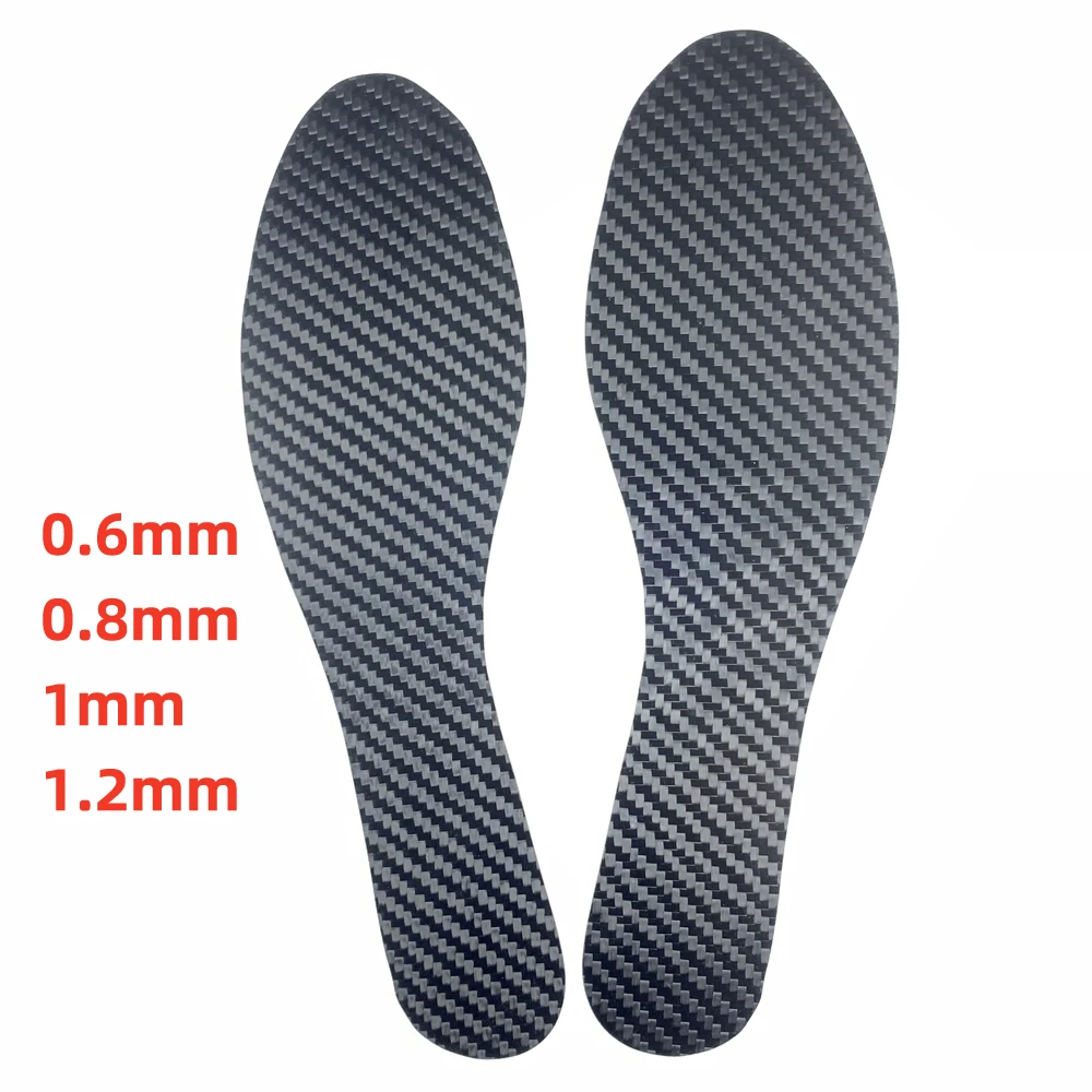 0,6mm/0,8mm/1mm/1,2mm Carbon Faser Sport Einlegesohle Männlichen Schuh-pad Orthesen Schuhe Sneaker einlegesohlen Platte Hochwertige – Detail 6