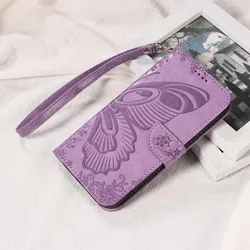 Luxurious Flip PU Leather Wallet Case with Card Pocket for Honor 70 (H6 - Purple)