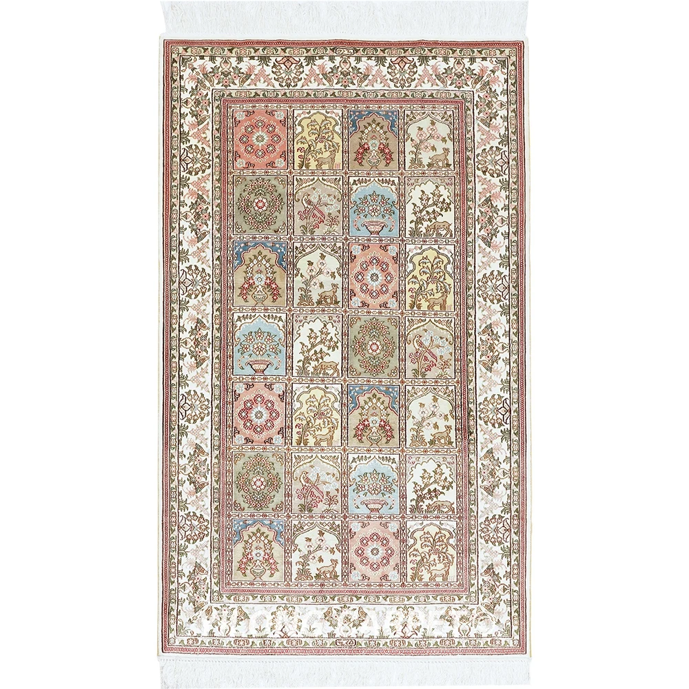 91x152cm Tabriz 카펫 유리한 실크 사계절 절묘한 도매 동양 양탄자 (LH855B)