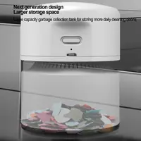 Desktop Vacuum Cleaner Handheld Desktop Vacuum Desk Dust Cleaner USB Charging Cordless&360-degree Rotatable Mini Dust Vaccum 4