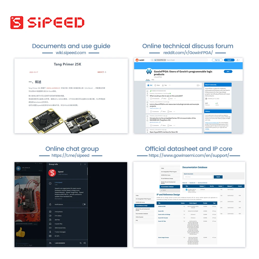 Sipeed Tang Primer 25K GOWIN GW5A RISCV FPGA 개발 보드 PMOD SDRAM