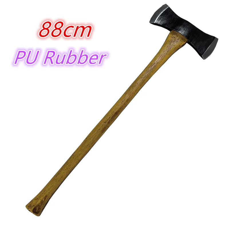 1:1 Cosplay Werkzeug Axt Feuer Axt Tomahawk Scare Requisiten Bühne Leistung Rolle Prop Axt Halloween Sicherheit PU Spielzeug Schwert – Detail 5