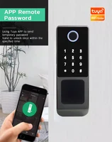 Tuya WIFI Double Side Fingerprint Lock Waterproof Outdoor Gate Passcode Rfid Card Keyless Smart Door Lock - Image 4