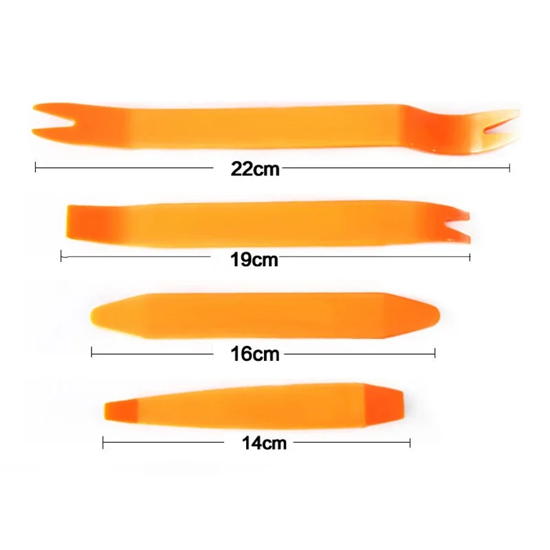 1/4Pcs 자동차 패널 제거 설치 도구 자동차 인테리어 패널 도어 클립 트림 대시 수리 플라스틱 도구 자동 수리 액세서리