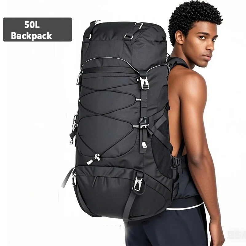 50L Waterproof Hiking Backpack 3