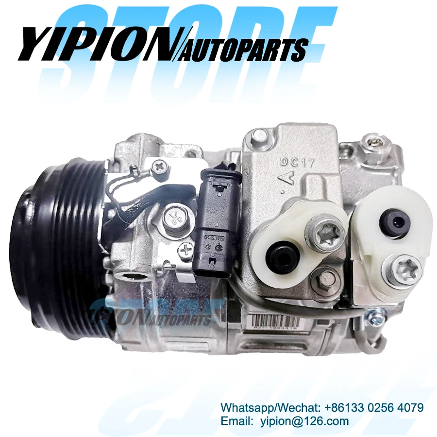 

AC Compressor for Mercedes-Benz GLE W166 C292 W222 S-Class GLS350 ML350 GLS350d 0008303802 A0008307200 0008307200 4472500211