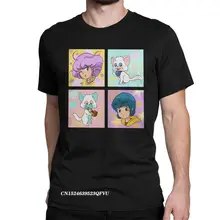 T shirt col ras du cou en coton pour hommes et femmes, avec ange magique, mignon, Anime Kawaii, pour filles et hommes 