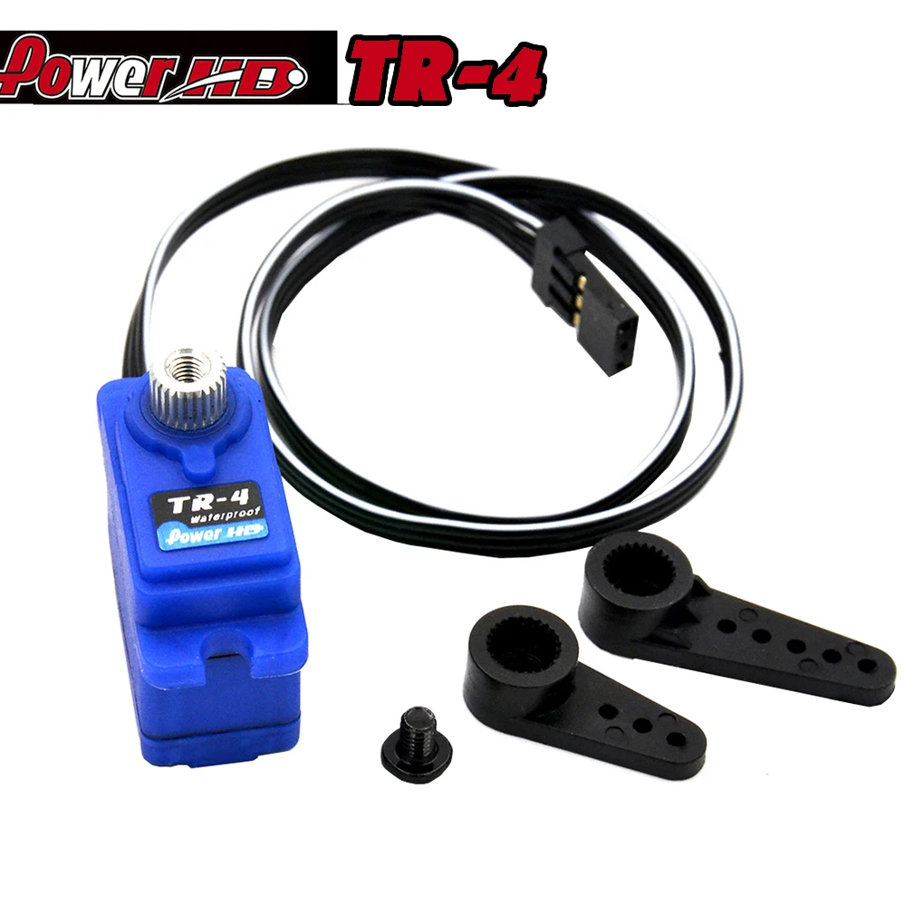 

Power HD TR-4 Power HD TR4 Mini 7,4 V 2,6 KG водонепроницаемый металлический сервопривод для TRX4 радиоуправляемых моделей автомобилей