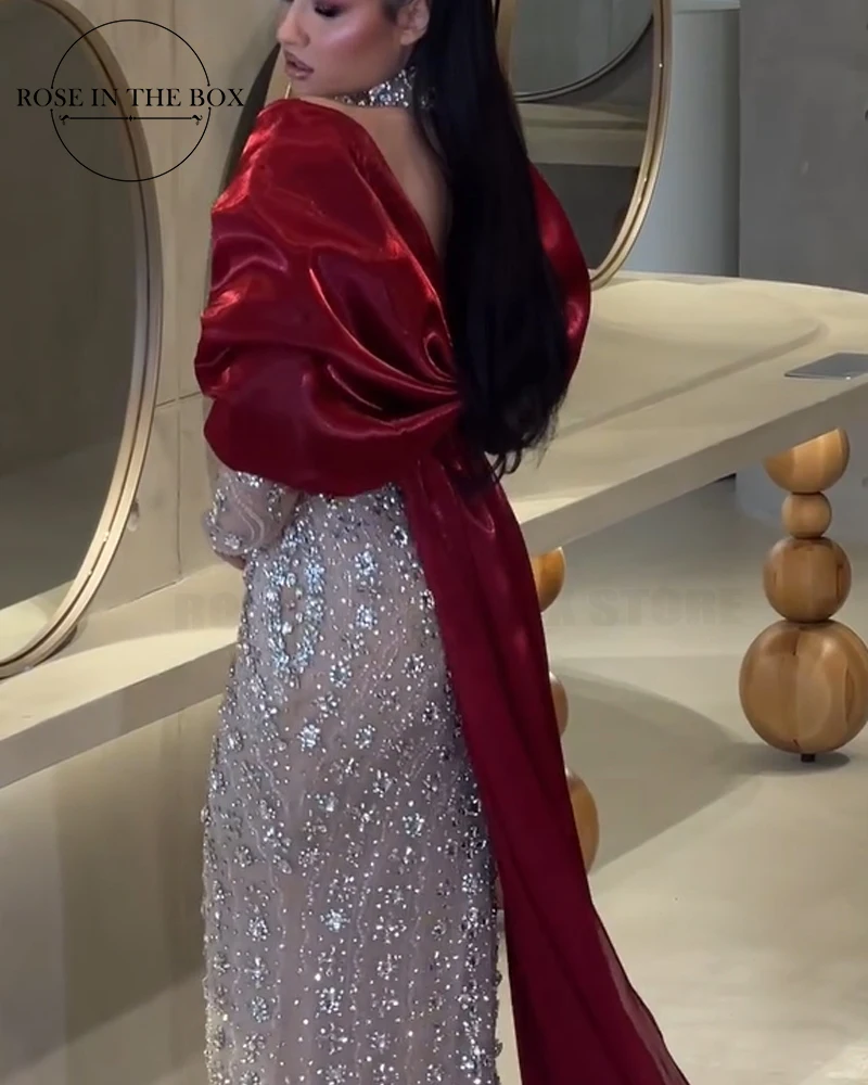 فساتين سهرة من ROSEINTHEBOX مخصصة متألقة ومزينة با...