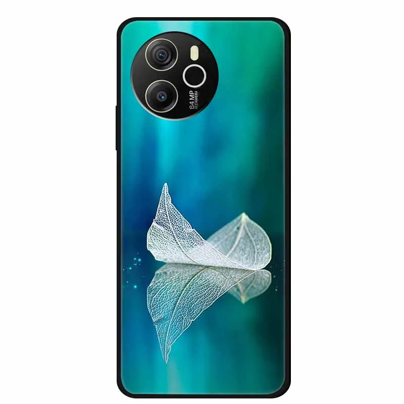 Cartoon Black Silicone Soft TPU Phone Cover - Protective Case