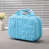 Cute Bear Traveling Makeup Box 14 Inch Handheld Luggage Cartoon Storage Bag Password Box Gift For Bridesmaids 4